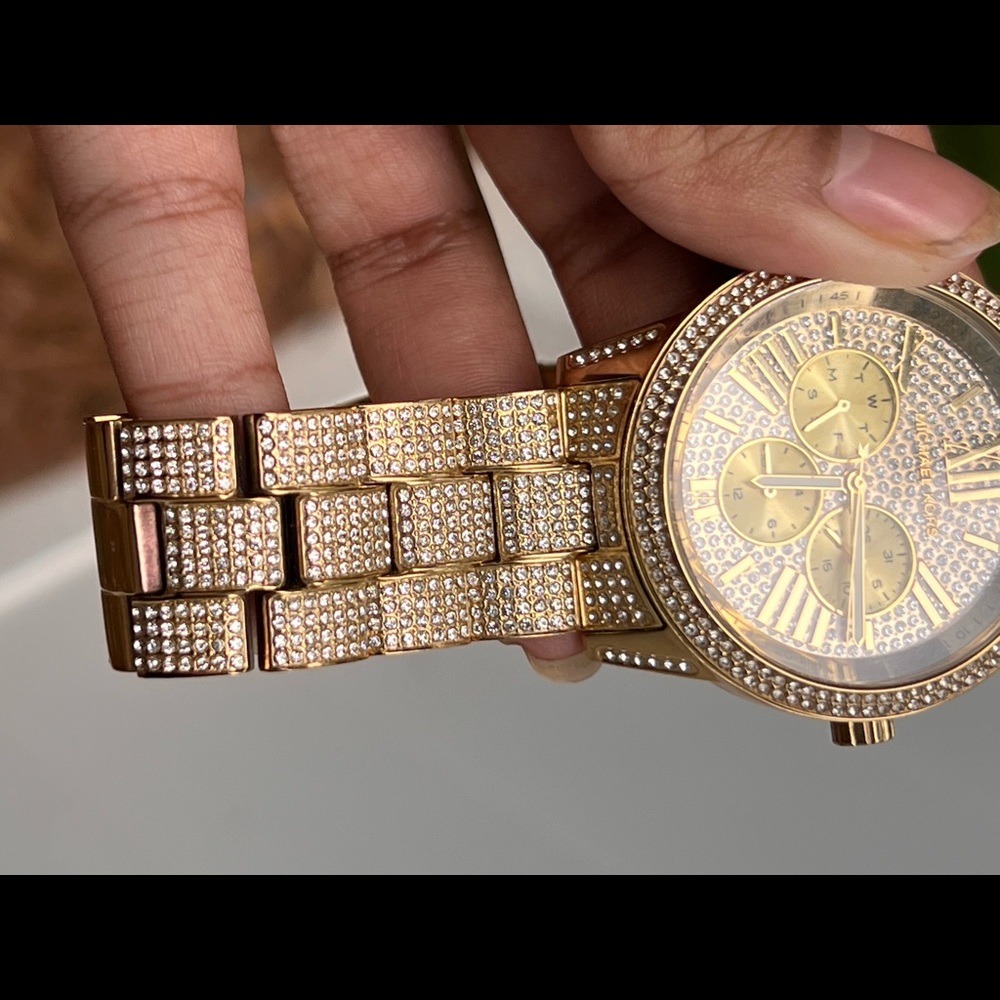 Michael Kors Gold Ritz Watch - Picture 7 of 14